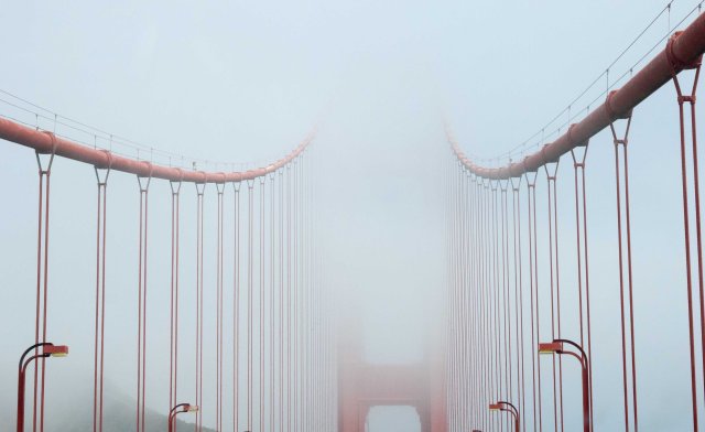 Golden Gate Bridge, Fog